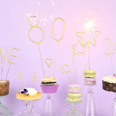 Milestones Mini Gold Sparkler 50